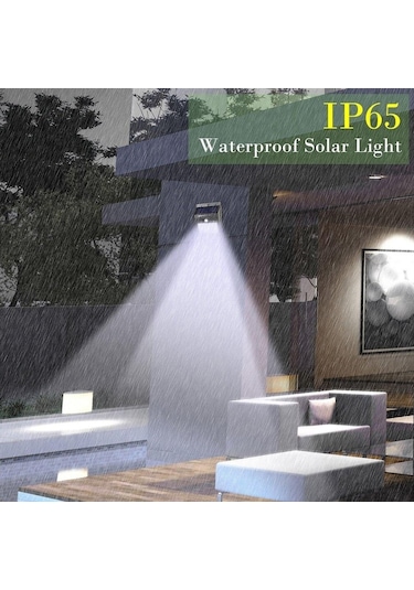 Technojet 1adet 30 Ledli Solar Hareket Sensörlü Bahçe Aydınlatma