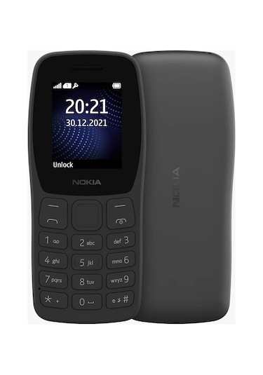Nokia 105 Classic Tuslu Cep Telefonu Koyu Gri
