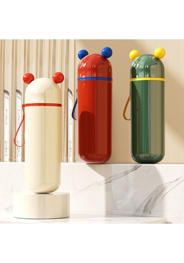 Reedark Yeşil 4'lü Karakterli Seyahat Diş Fırçası Kasesi Seti - Taşınabilir Diş Macunu Kutusu Ve Tıraş Gereçleri Saklama Kutusu - Ev Ve Seyahat İçin Uygun Diğer