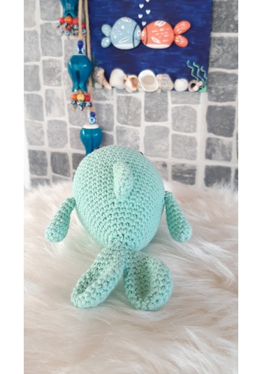 Amigurumi Oyuncak - Oyuncak Balık Açık Yeşil