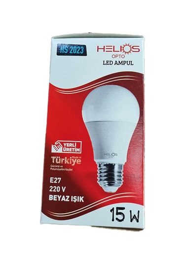 Led Ampul Ip 20e2715 W 6500k Beyaz Işık Led Ampul Tekli Beyaz Işık E27 Led Ampul 15 Watt Yok A'dan G
