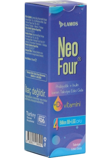 Lamos Neofour Probiyotik Damla 15 ML