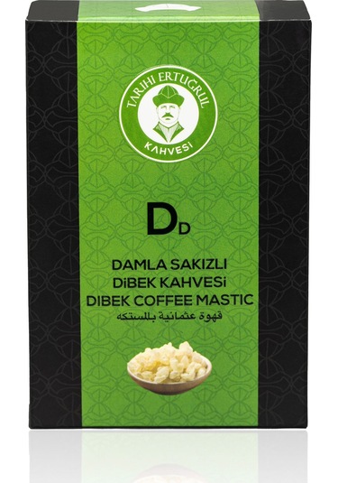 Tarihi Ertuğrul Kahvesi Damla Sakızlı Dibek Kahvesi Kutu 200 G