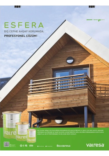 Esfera Ithal Su Bazlı Emprenye Ahşap Koruyucu Tüm Renkler