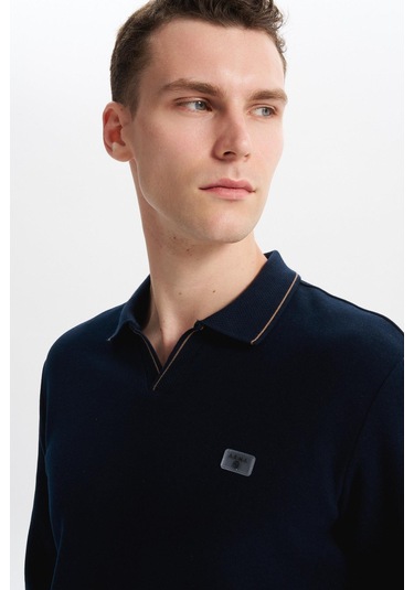 Arma Erkek Regular Fit Polo Yaka Sweatshirt Karbon Fırçalı Selanik, %65 Pamuk %35 Polyester, Düğmesiz Basic K30554698602 Lacivert Arma Erkek Regular Fit Polo Yaka Sweatshirt Karbon Fırçalı Selanik, %65 Pamuk %35 Polyester, Düğmesiz Basic K30554698602 Lacivert