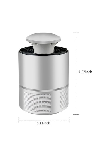 Besthome1 Usb Güçlü Sivrisinek Öldürücü Lamba: 360 Derece Işık, Kimyasalsız Sessiz Böcek Savar