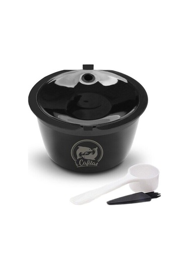 Siyah İ Cafilas Dgpc03 Yeniden Kullanılabilir Doldurulabilir Kahve Kapsül Filtresi Gı Krema Yapımcısı Kahve Makinesi Aks. 56600448