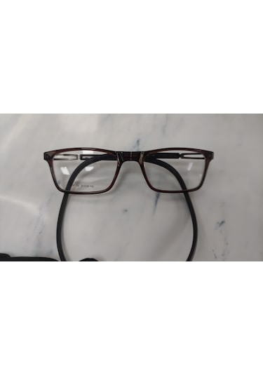 Vinaldi Vi628 Unisex Mıknatıslı Large Mavi Işık Korumalı Gözlüğü Şeffaf - Kahverengi