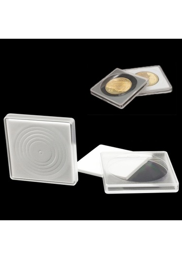 Sones Kutu A Sell Hatıra Madeni Para Koleksiyonu Küçük Kare Kutular, Boyut: 17/22/27/32/37mm