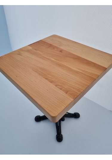 Bintaşmobilya Kayın Kütük Cafe Masası 60X60