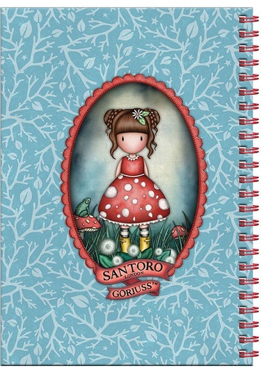 Santoro Gorjuss Little Mushroom A5 Defter Ve Kırtasiye Seti 1344gj03