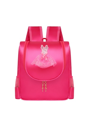 Suntek Bale Çantası Sırt Dans Kız Için Jimnastik Dansı Doğum Günü Kırmızı