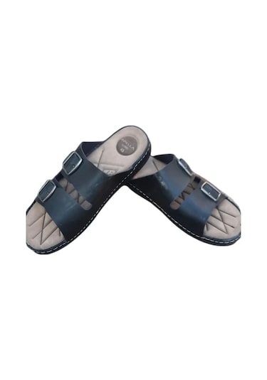Apelles Erkek Buyuk Numara Terlik 45-47 Siyah