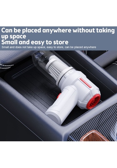 CBTxGlobal Suıtu St-6629 3 In 1 5500pa Araba Kablosuz Elektrikli Süpürge 3 Mod Siyah - Usb Kablosu