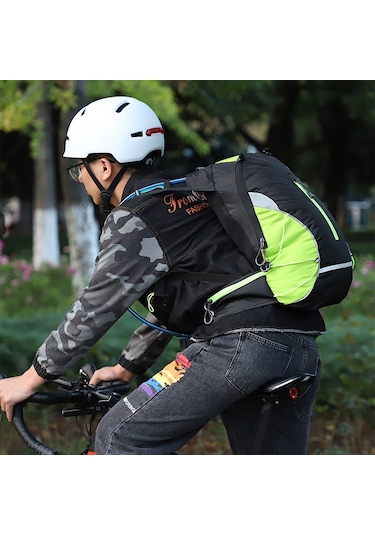 YS-040A 16L Bisiklet Outdoor Tırmanma Yürüyüş Spor Çantası Siyah