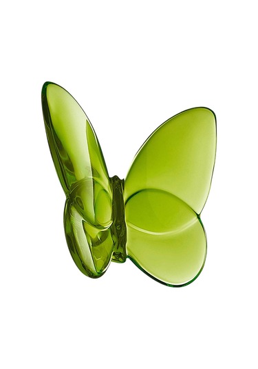 Suntek Magideal Kristal Kelebek Heykelcik Kitaplık Ev Masası Yeşil