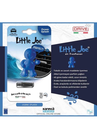 Little Joe Thums Up Ocean Splash Kalorifere Geçme Oto Kokusu Okyanus Sıçraması