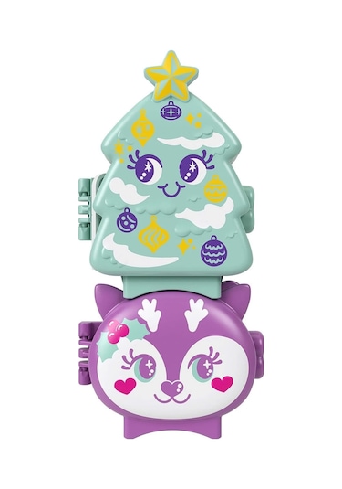 Jgm53 Polly Pocket Sevimli Yılbaşı 2li Paket Oyun Seti Standart