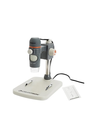 Celestron 44308 Dijital Pro Mini El Mikroskobu Gri