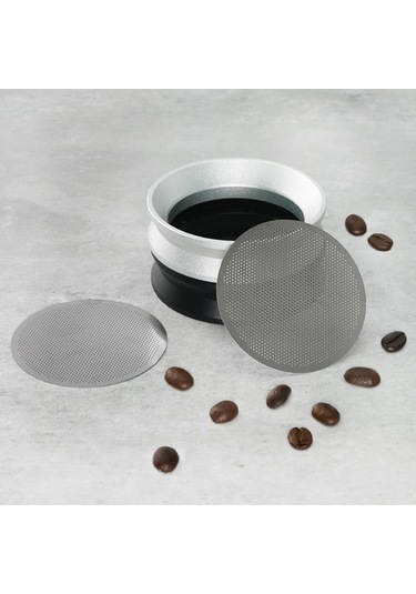 Suntek Portafiltreler Için Dayanıklı Manyetik Gümüş-53mm Gümüş 53mm