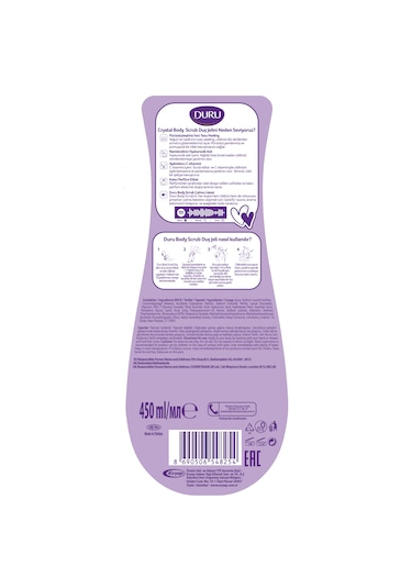 Duru Body Scrub Crystal + Gold Duş Jeli 2 x 450 ML