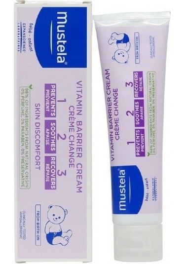 Mustela Barıyer 1-2-3 Pısık Kremı 100ml