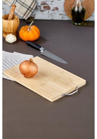 Cooker Bambu Kesme Doğrama Sunum Tahtası Ckr3295 Kahverengi 32x22 Kahverengi