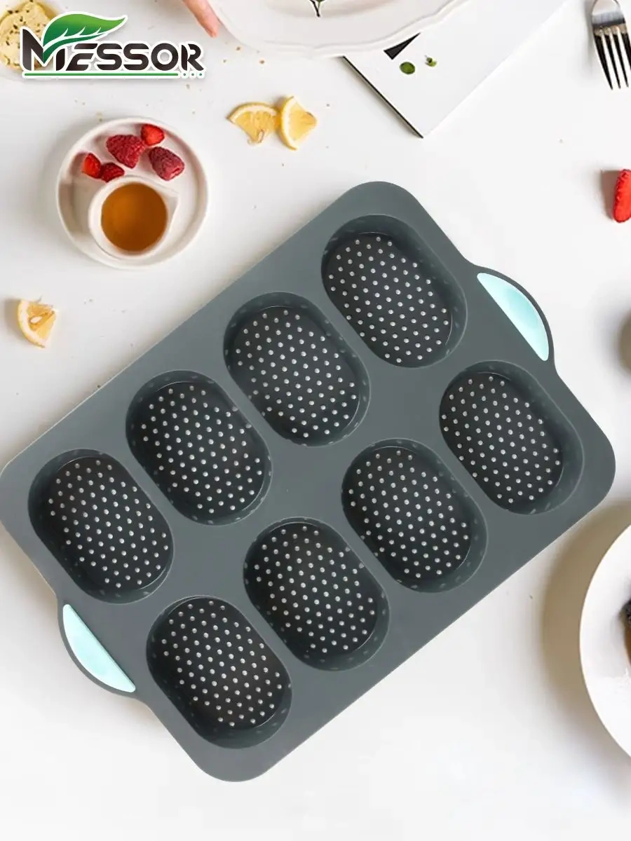 Messor Fırınlamak İçin Ekmek, Çörek Ve Brioche İçin Silikon Kalıp 139008319 Gri