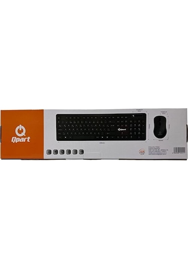 Qparts Qpart W100 2.4 Ghz Kablosuz Klavye & Mouse Set