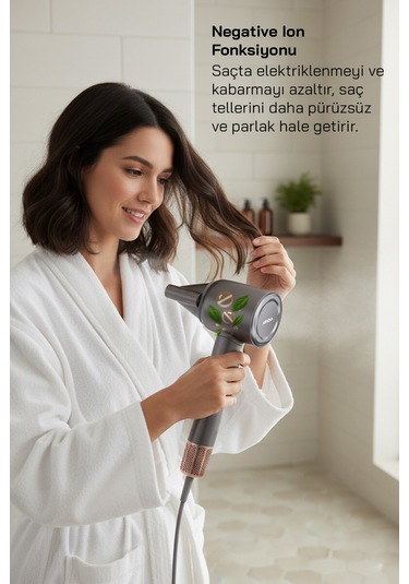 Sinbo Shd-1737 Bldc Saç Kurutma Makinesi-koyu Gri