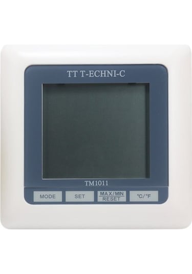 T-technic Termometre Tm-1011 Oda Tipi Ekranlı Sıcaklık Nem Ölçer