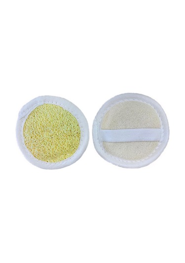 Anatolia Soap Natural %100 El Yapımı Doğal Hatay Kabak Lifi, Peeling Etkili Yüz Lifi Mini Kese 1 Adet