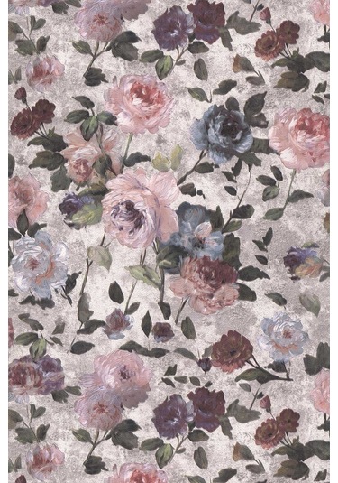 Decowall Orient 1513-04 Pastel Çiçek Desenli Duvar Kağıdı 16,50 M