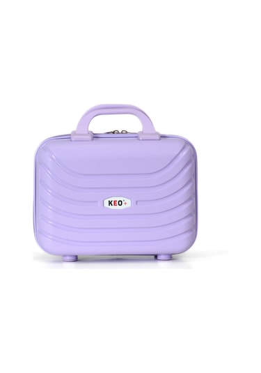 Keo-plus Lila Pp Silikon Makyaj Çantası