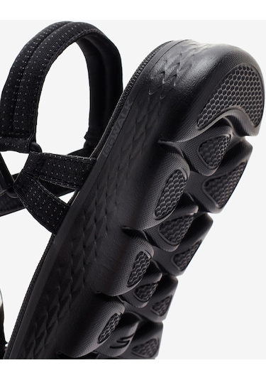 Skechers Go Walk Flex Sandal - Sublime Kadın Siyah Sandalet 141451 Bbk Siyah
