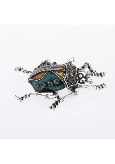 Suntek Zarif Böcek Broşlar Emaye Böcek Yaka Pin Rozeti Moda Çok Renkli