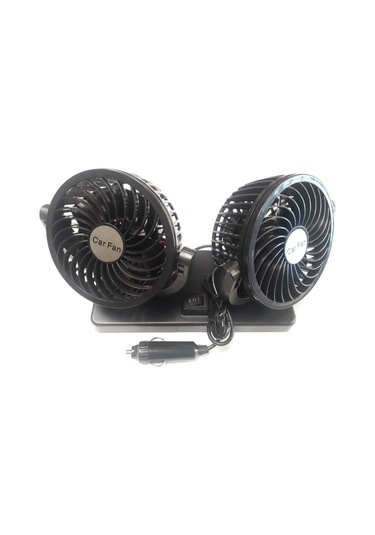 Carub 2'Li Vantilatör Torpido Üstü 24 Volt
