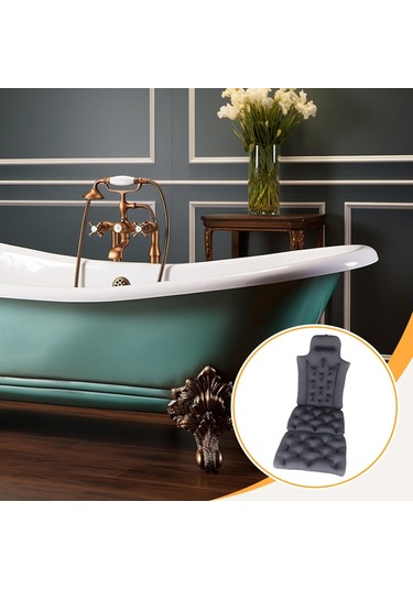 Suntek Küvet Banyosu Aksesuarı Için Tam Vücut Banyo Koyu Gri