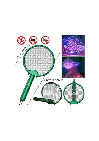 Zyzqstore 1 Adet Elektrikli Sinek Sinek Öldürücü Usb Şarj Edilebilir Lamba