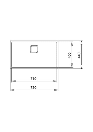 Teka Fle x linea Rs15 71.40 Pureclean Pureclean Paslanmaz Çelik Eviye - 115000054