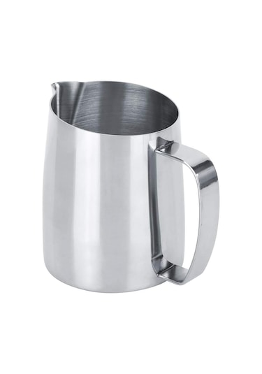 400ml Süt Köpürtücü, Metal Köpüren Bardak Paslanmaz Çelik Süt Buharlı Pot Kahve Latte Köpürtücü Kahve Barı Barista Araçları