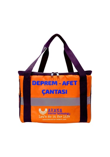 Deprem-Afet Çantası 3 Kişilik