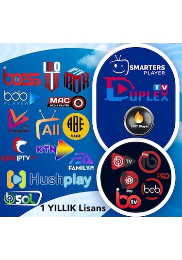 Ibosol Çeşitli Medya Player 1 Yıllık Kullanım Lisansı