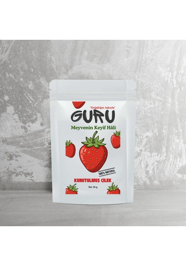 Guru Ejder Çilek Meyve Kurusu 4'lü