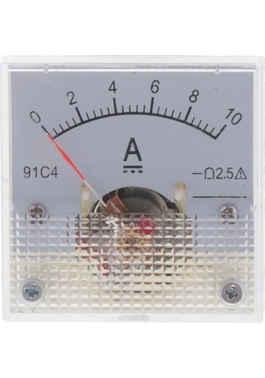 Trendooze Suntek Panel Ölçer Metre Metre Dc Analog Ampermetre Amp Akım 2 Ut