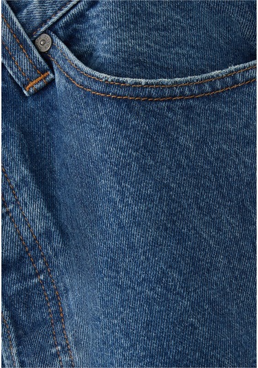 Khaite Vintage Tarzı Modern Kesim Kot Pantolon Mavi