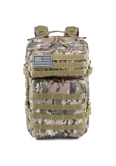 Ccgloball Dış Mekan3 Boyutlukamp Açık Dağcılık Kamuflaj Taktik Sırt Çantası Cp Rengi