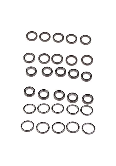 Homyl 10 Adet Olta Kılavuzları Halka Dıy Kutup Ucu Üst Tamir M