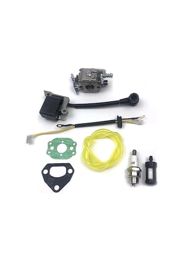 Konesam Husqvarna 36 41 Zincirli Testere İçin Dayanıklı Karbüratör Contası Ve Ateşleme Bobini Seti