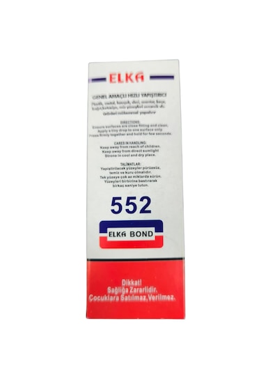 Elka 552 Süper Japon Yapıştırıcı 4 Adet
